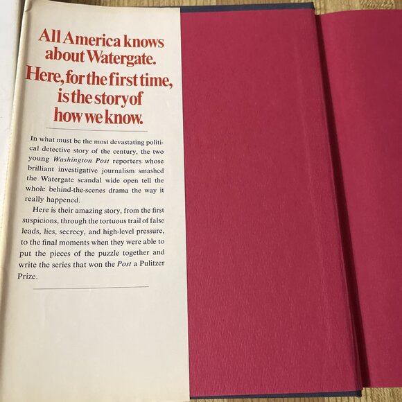 All the President's Men - Woodward and Bernstein True 1st Printing + Final Days - Picture 8 of 16